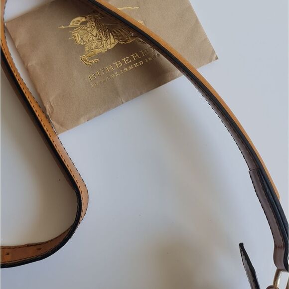 Burberry House Check Bridle Mini Parmoor Shoulder Bag Brown - Picture 11 of 16